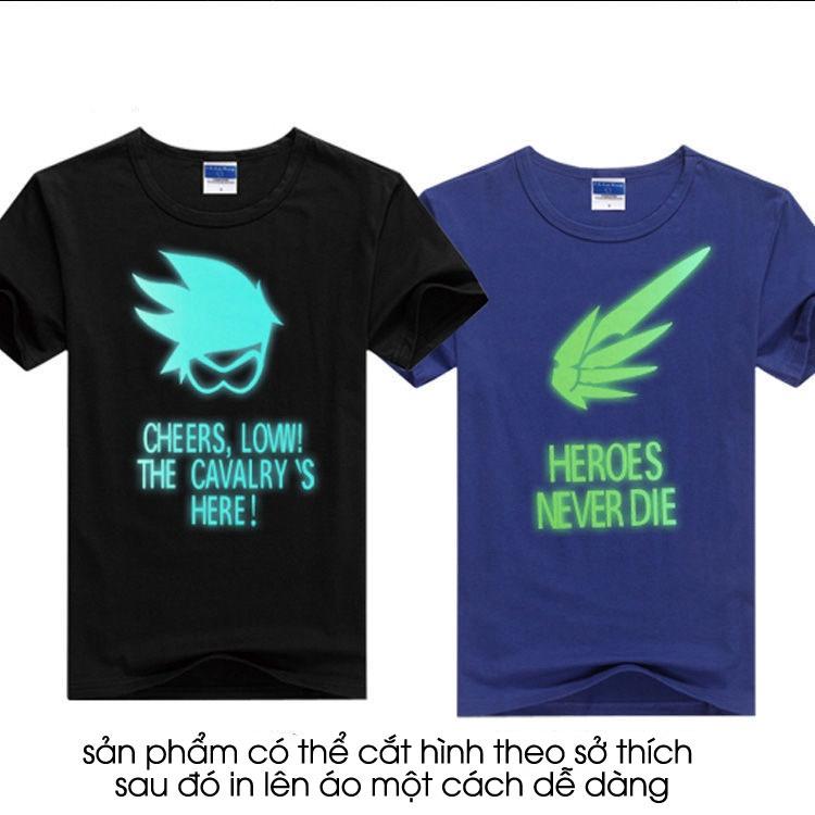 Decal Dạ Quang In Nhiệt Quần Áo