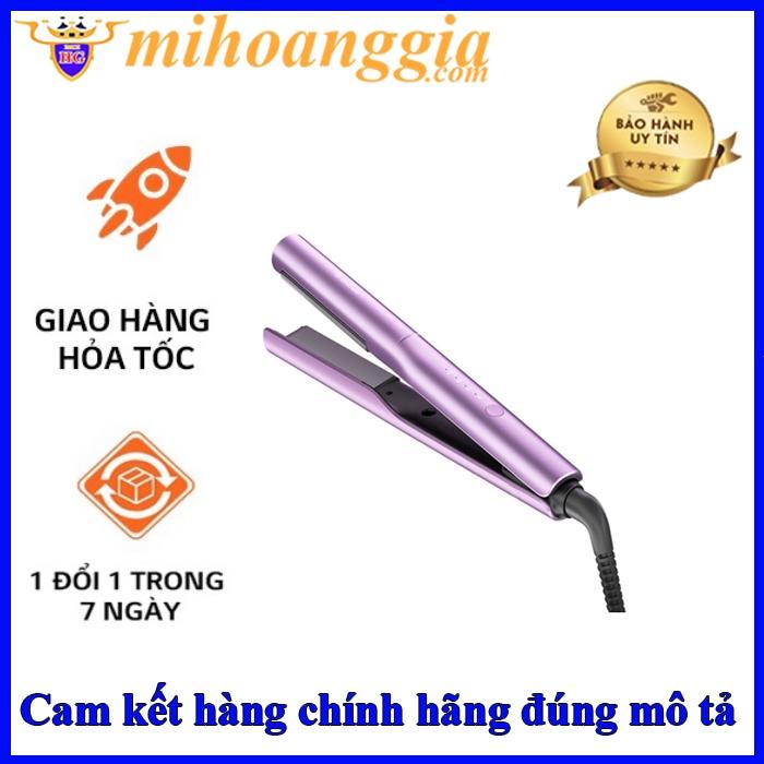 Máy uốn, ép duỗi tóc đa năng Showsee E2-P, E2-V trang bị công nghệ lớp phủ collagen giúp tóc mềm mượt và không bị rối - Hàng chính hãng