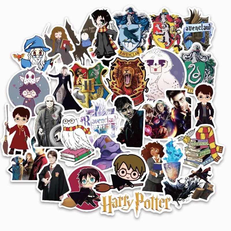 Set 30 Sticker Harry Potter