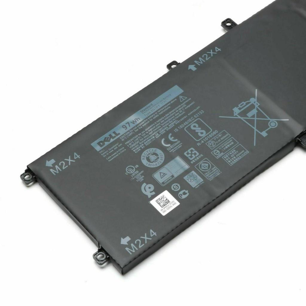 Pin Dùng Cho Laptop Dell Precision 5510 5520 M5510 M5520 XPS 15 9550 9560 05041C 5D91C 5XJ28 6GTPY H5H20 97Wh