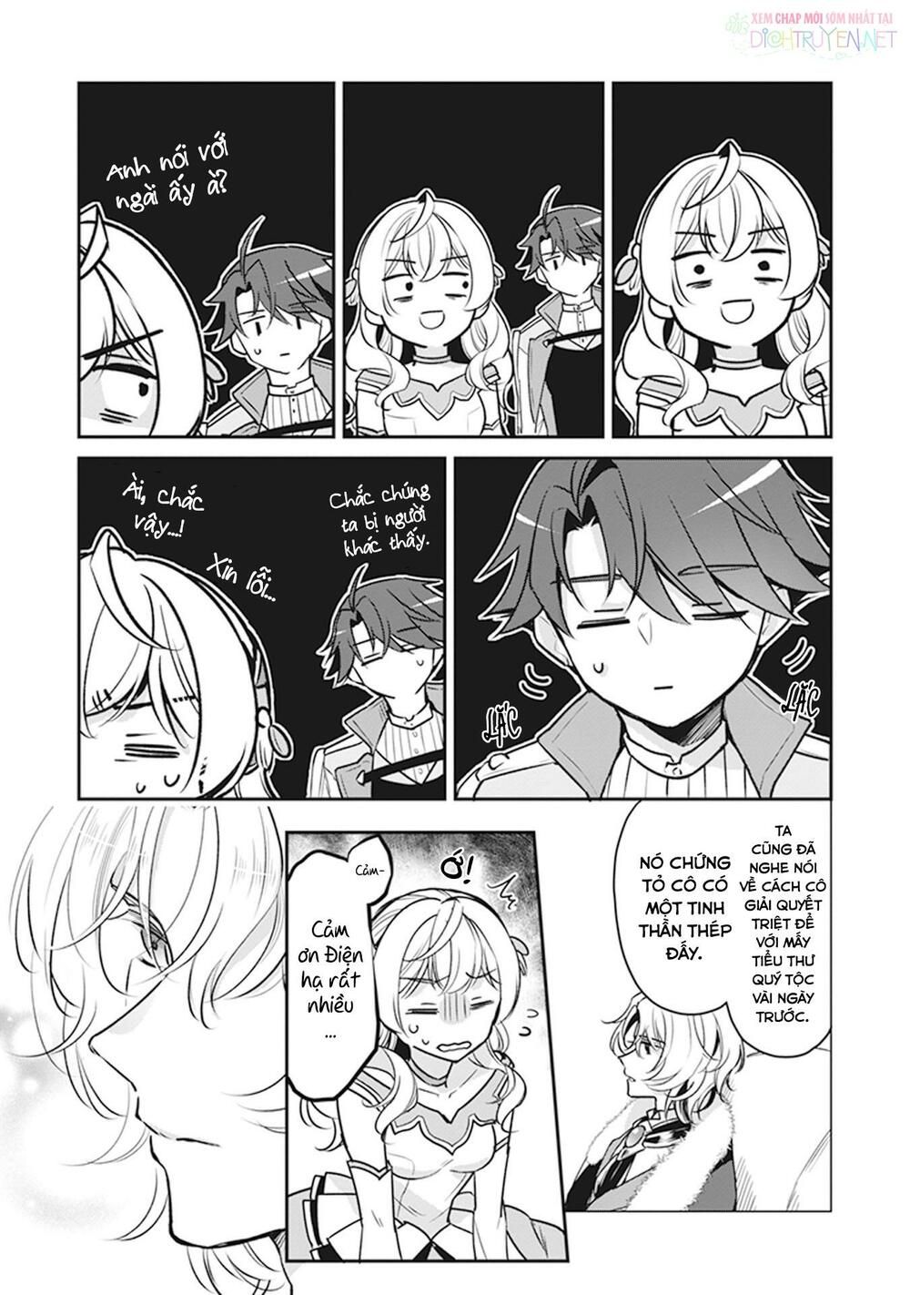 tôi là ứng cử viên cho vị trí hoàng tử phi nhưng tôi chắc kèo là tôi trúng rồi! chapter 9 7