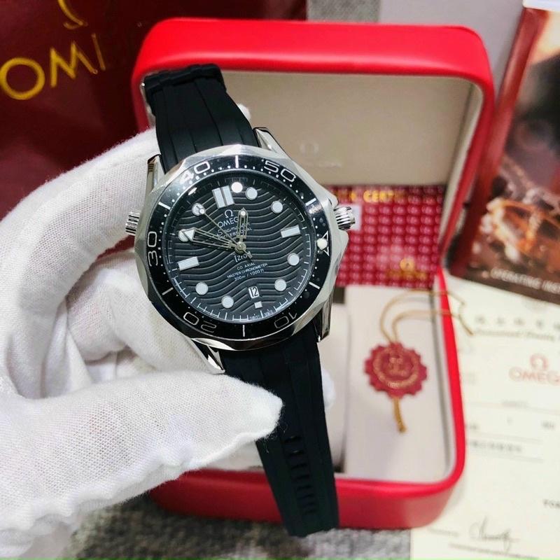 Đồng Hồ Nam Omega Dây Cao Su Cao Cấp