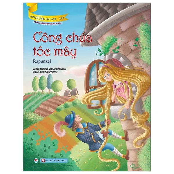 Công Chúa Tóc Mây Truyện Dành Cho Trẻ Từ 3 Tuổi - Truyện Song Ngữ Anh - Việt