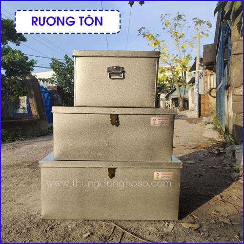 Rương tôn, thùng tôn đựng quần áo