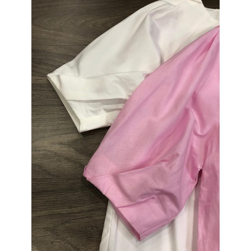 Áo MIXXO Tay Xếp Ly Phồng Kami