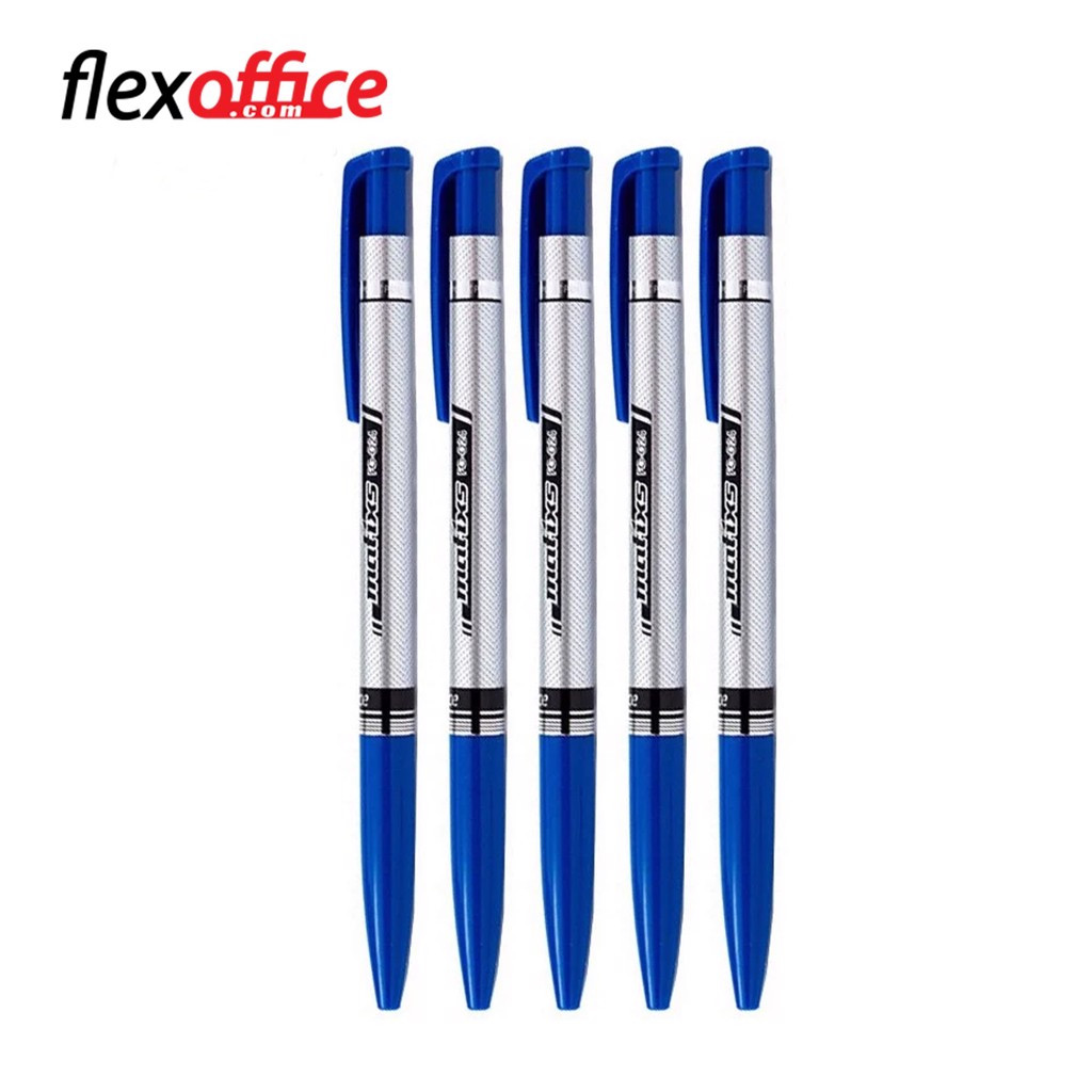 Bút Bi Flexoffice FO-024, nét viết 0.7mm êm trơn, Chính hãng