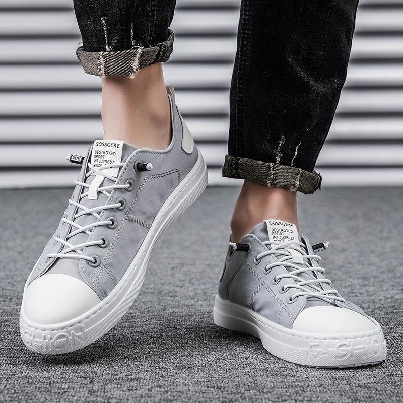 Men's canvas shoes summer 2022 spring trend old Beijing cloth shoes small white shoes Korean version shoes all kinds of casual fashion shoes