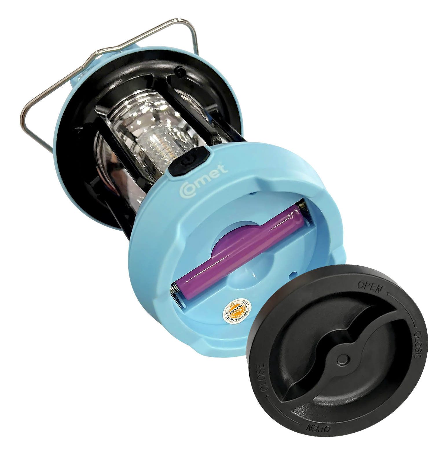 Đèn Sạc LED Tích Điện COMET CRL3403S 9W Sạc Solar, Cắm trại, Đèn pin, Đèn sạc, Đèn SOS