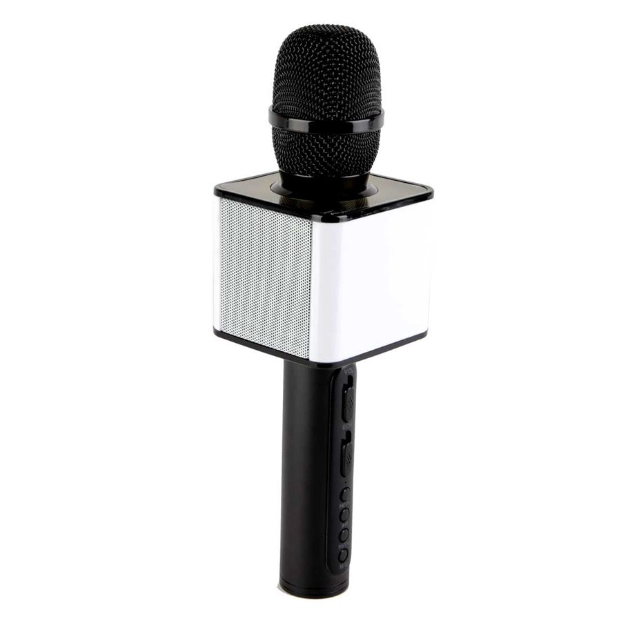 Micro Karaoke Không Dây Bluetooth Kiêm Loa Nghe Nhạc 08 Auth 3 Trong 1 - Màu Ngẫu Nhiên ( Vàng, Trắng, Đen)