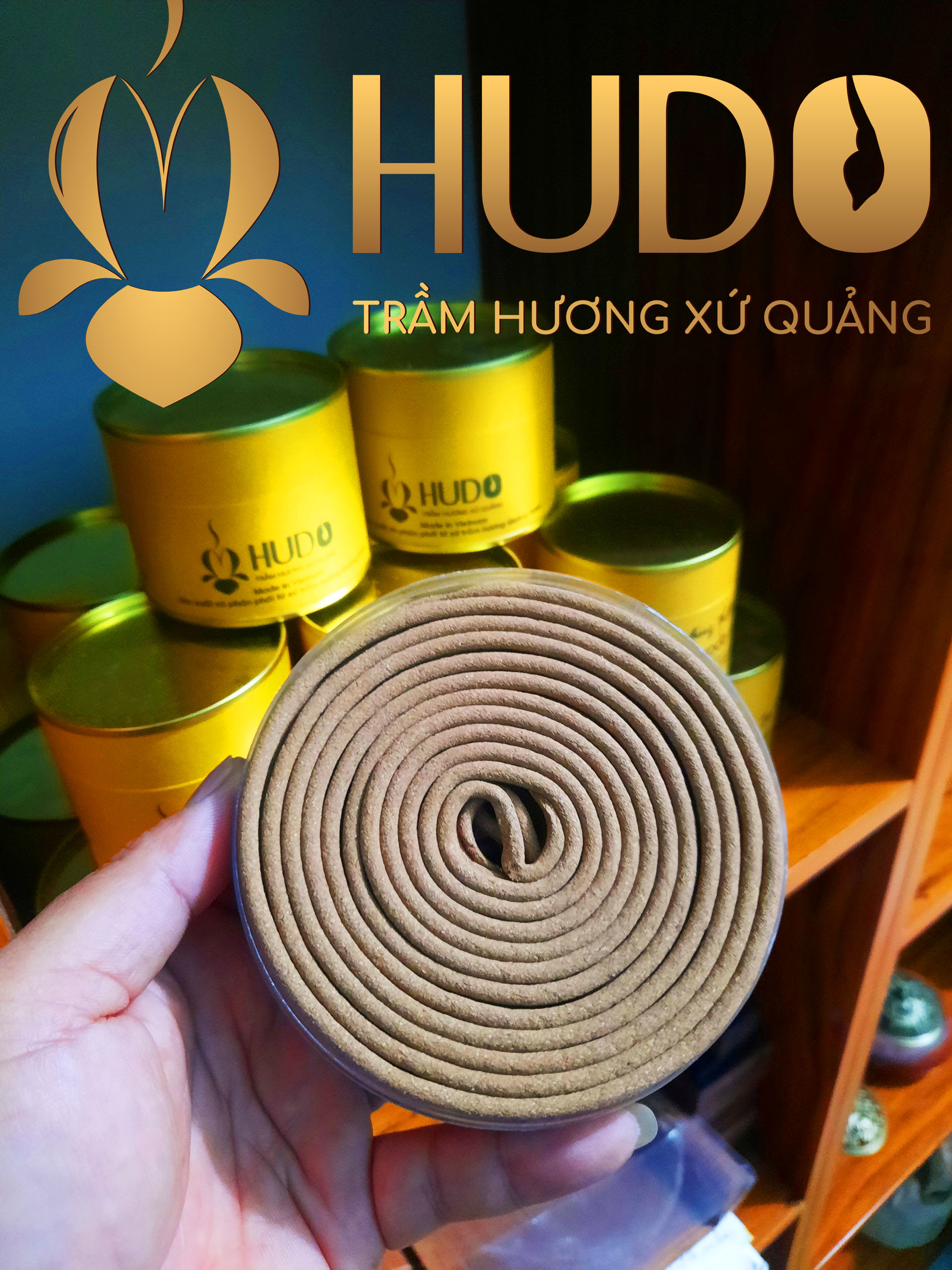 NHANG VÒNG  TRẦM HƯƠNG SẠCH CAO CẤP(CHÁY 9 GIỜ)