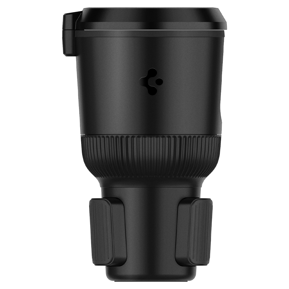 Phụ Kiện Để Ly Trên Xe Hơi Spigen Hydrohub Cup Holder Black CH100 - Hàng Chính Hãng