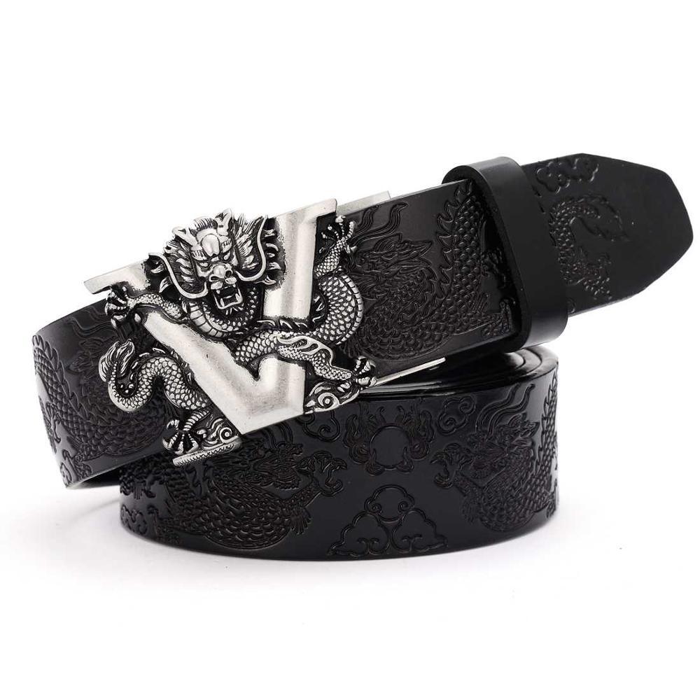 Nam Mới Tự Động Bánh Răng Dây Da 35Mm 1 3/8 "Nam Dây Thắt Lưng