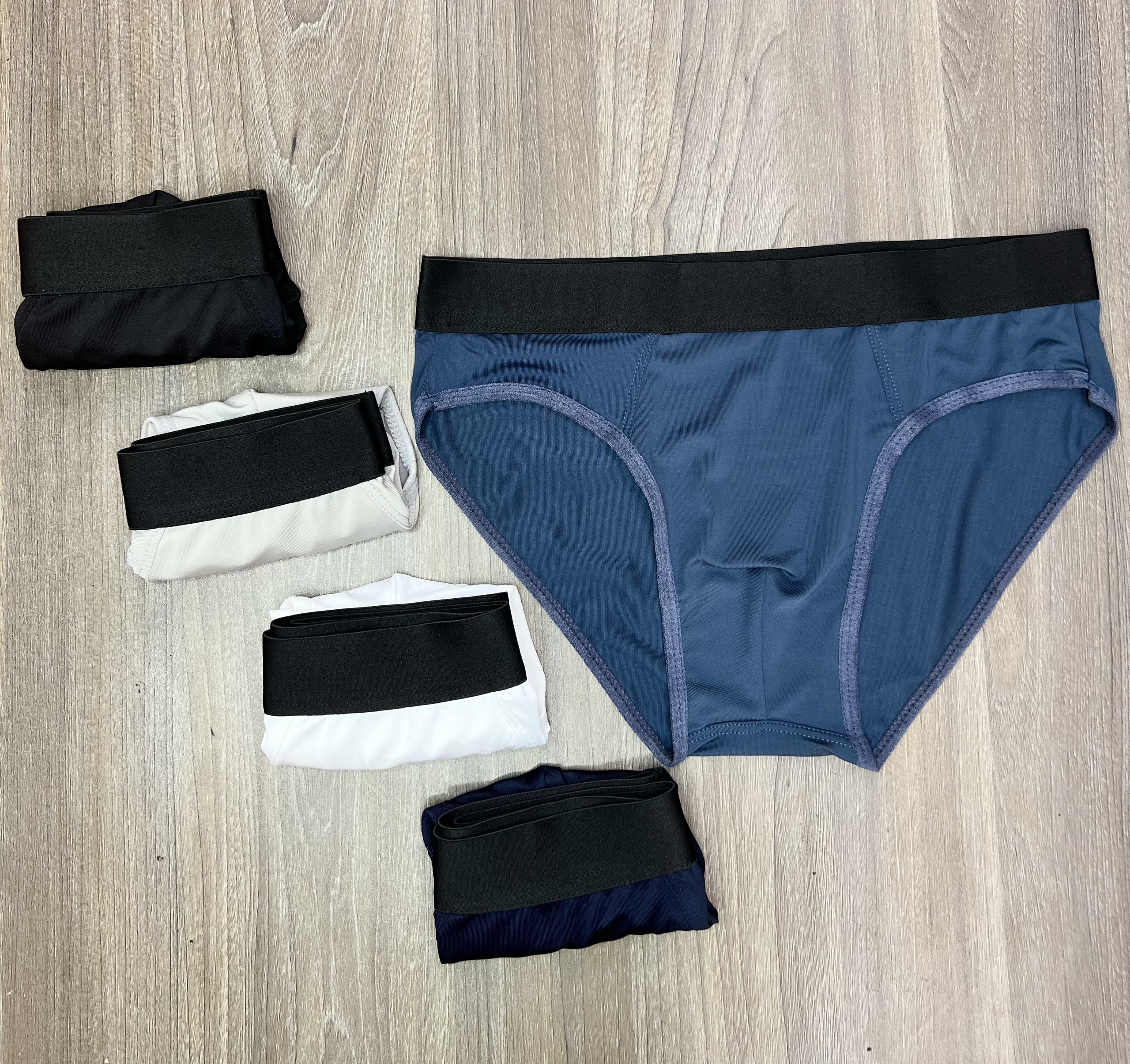 Combo 5 Quần Lót Nam Tam Giác Vải Thun Lạnh được chọn màu, Sịp Nam trơn Toppp05