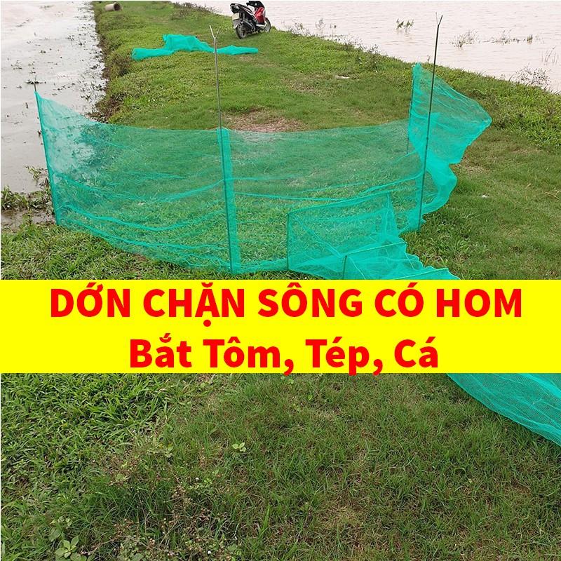 Dớn Chặn Sông Có Hom, Đăng Chặn Suối Bắt Tôm, Tép Cá