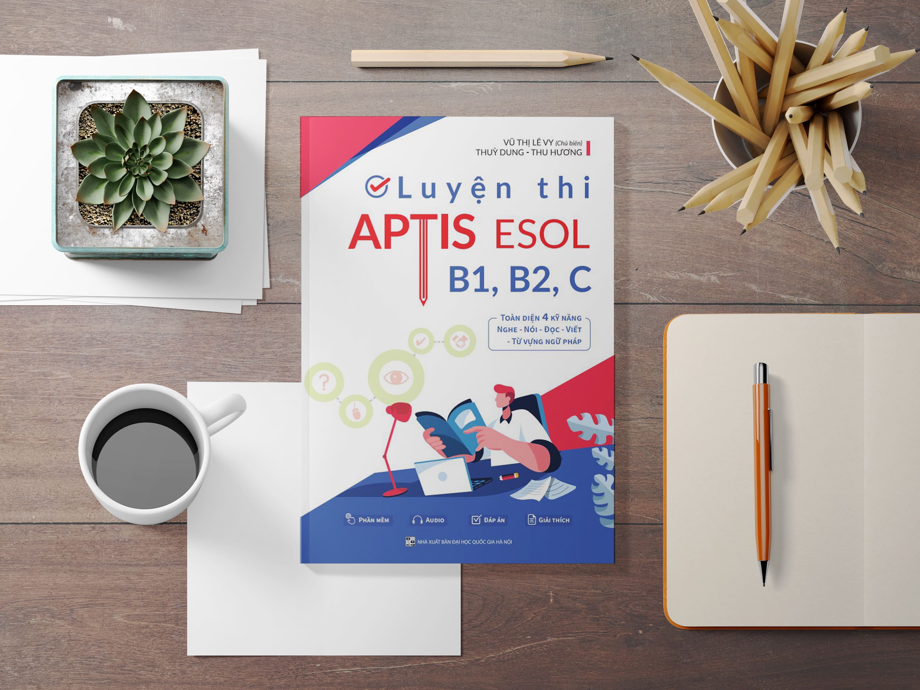 Luyện thi APTIS ESOL B1, B2, C 4 kỹ năng - Chứng chỉ APTIS hay bằng APTIS - ThS. Lê Vy - Vivian