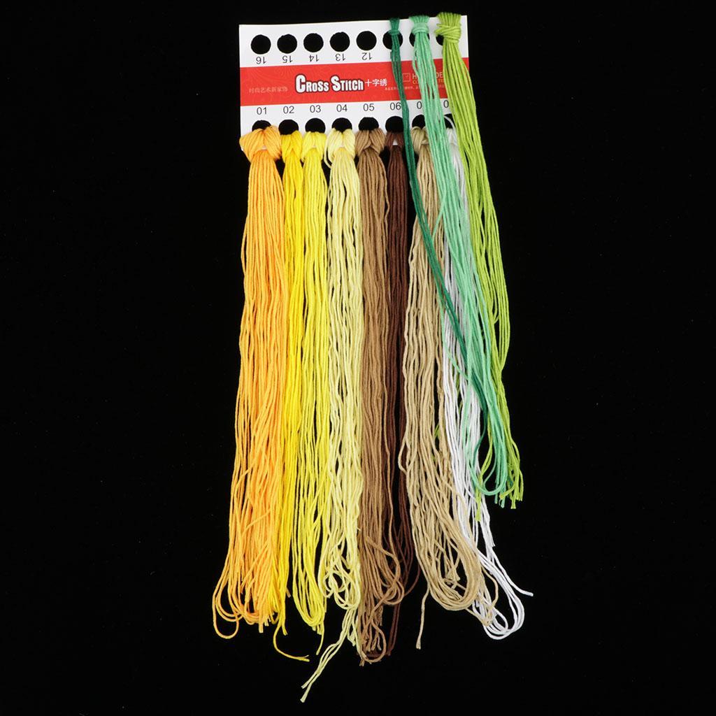 DIY Ribbon Flowers Embroidery Set with Frame for Beginner Needlework Kits Cross Stitch Series Arts Crafts Sewing Decor 7.87 inch Round