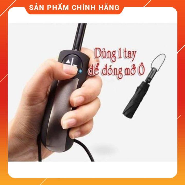 Ô dù 10 nan đóng mở bằng nút bấm chống tia UV Hasu
