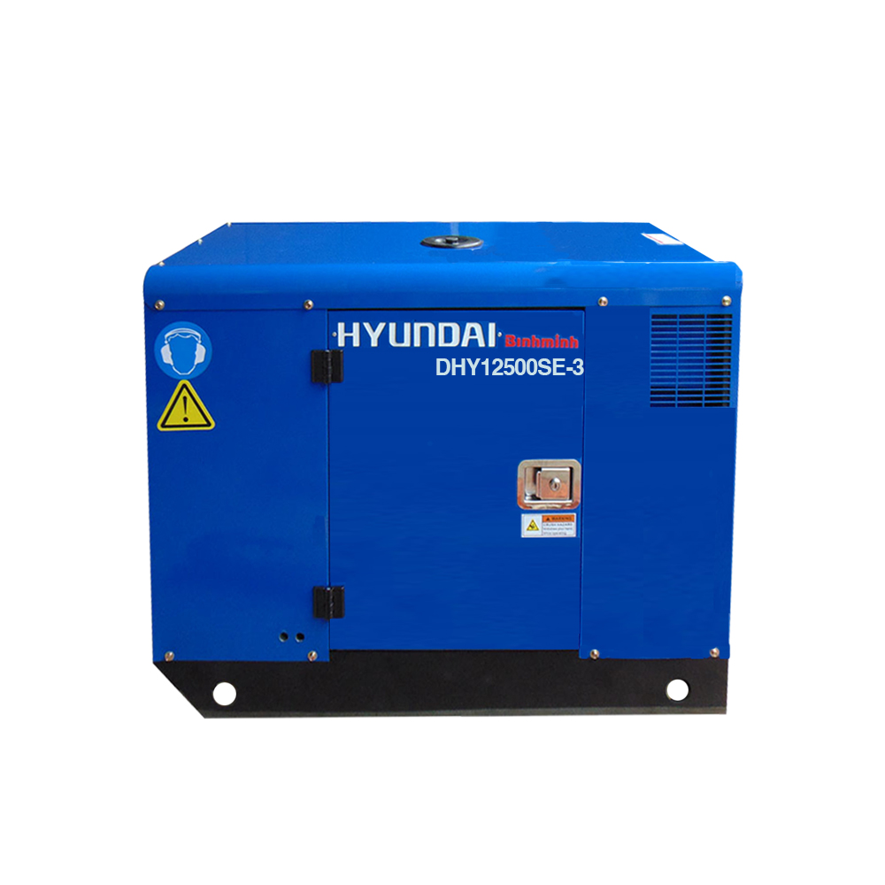 Máy Phát Điện Hyundai 3 Pha Chạy Dầu