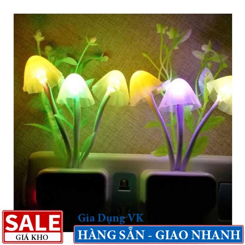 Đèn Ngủ Led Cảm Biến Ánh Sáng Hình Nấm