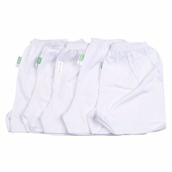 Set 5 quần trắng ngắn cho bé mặc nhà