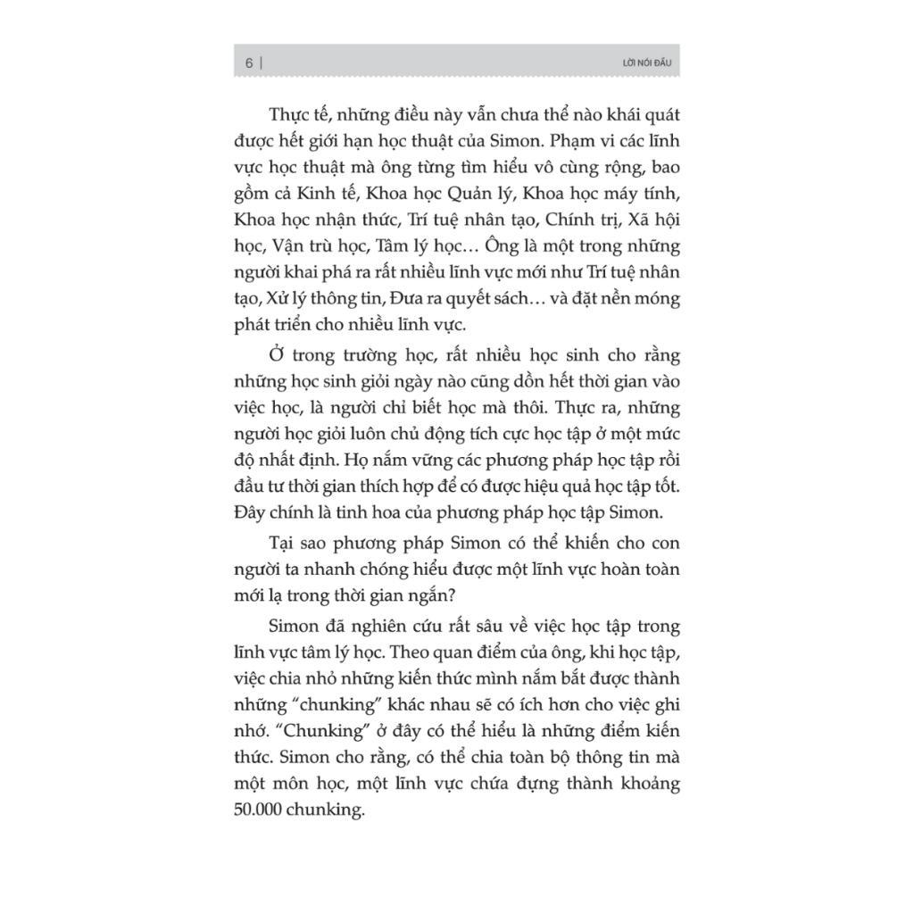 Sách - Phương Pháp Học Tập Của Simon - Cách Học Nhanh, Nhớ Lâu Mọi Kiến Thức - Sách Phát Triển Bản Thân Mỗi Ngày - MCBooks