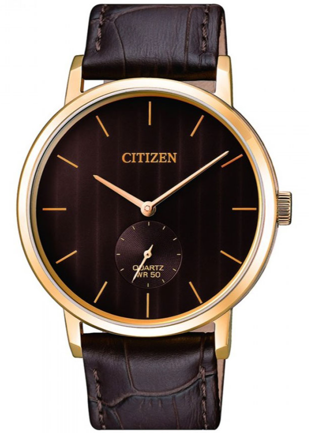 Đồng Hồ Nam Citizen Dây Da BE9173-07X - Mặt Nâu