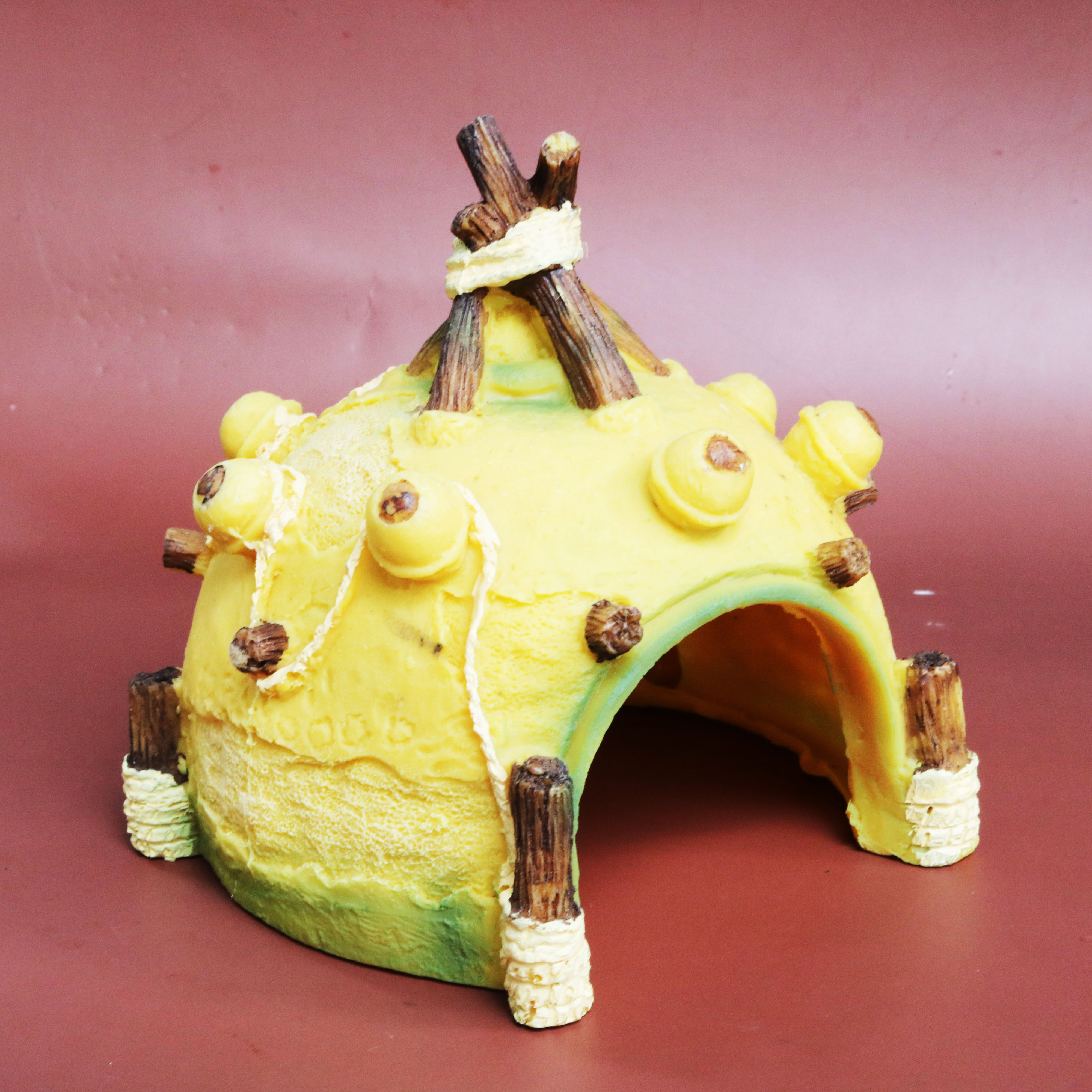 Mô hình Túp Lều Gai trang trí tiểu cảnh - thủy sinh - terrarium