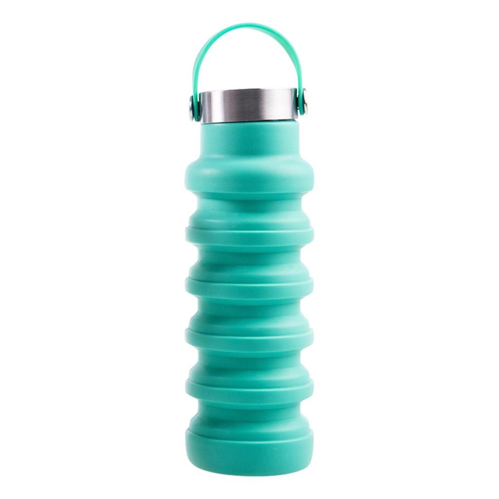 New Style Fashion Portable Silicone Folding Water Bottle Creative Outdoor Large-Capacity Folding Portable Sports Water Bottles