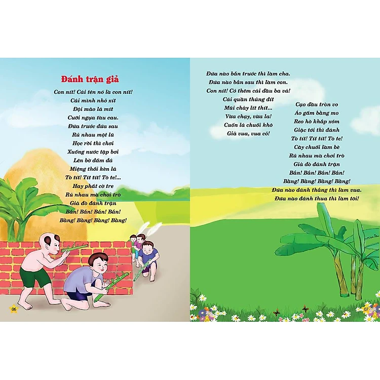 Đồng dao cho bé - Các trò chơi dân gian