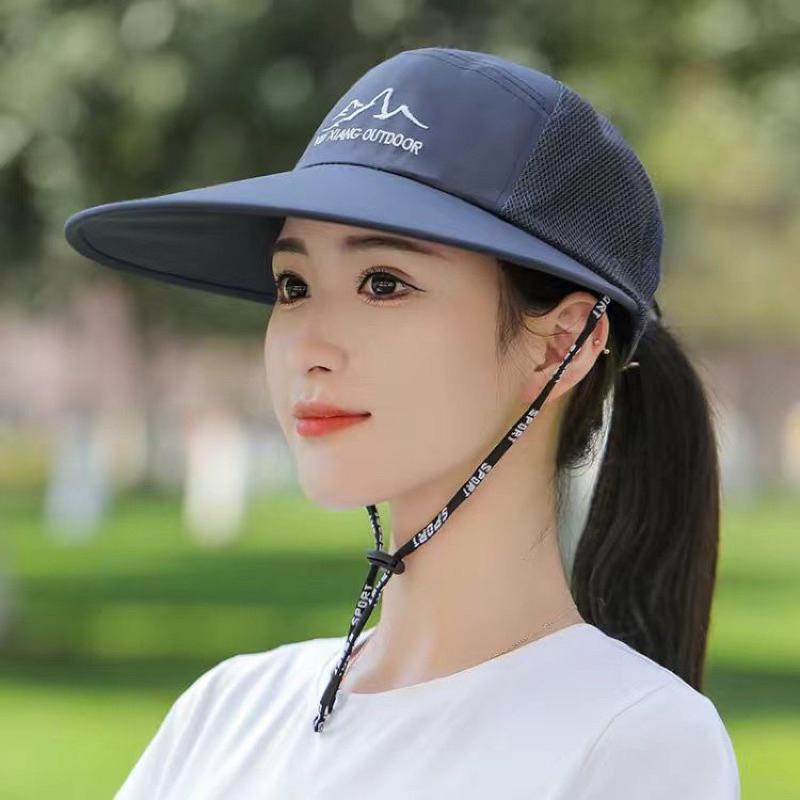 Mũ lưỡi trai chống nắng nữ, mũ rộng vành đi biển dành cho cả nam và nữ