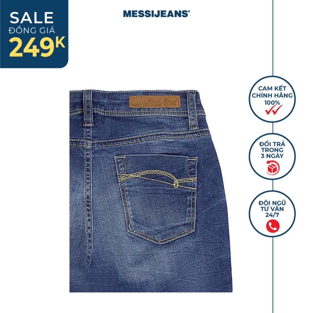 Quần jeans lửng nữ 80cm ống ôm MESSI SJW-651-18