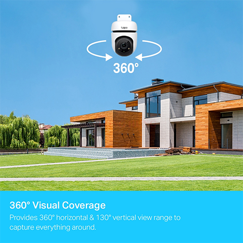 Camera trong nhà TP-Link Tapo Pan/Tilt Home Security Wifi 1080p C500 - Hàng chính hãng