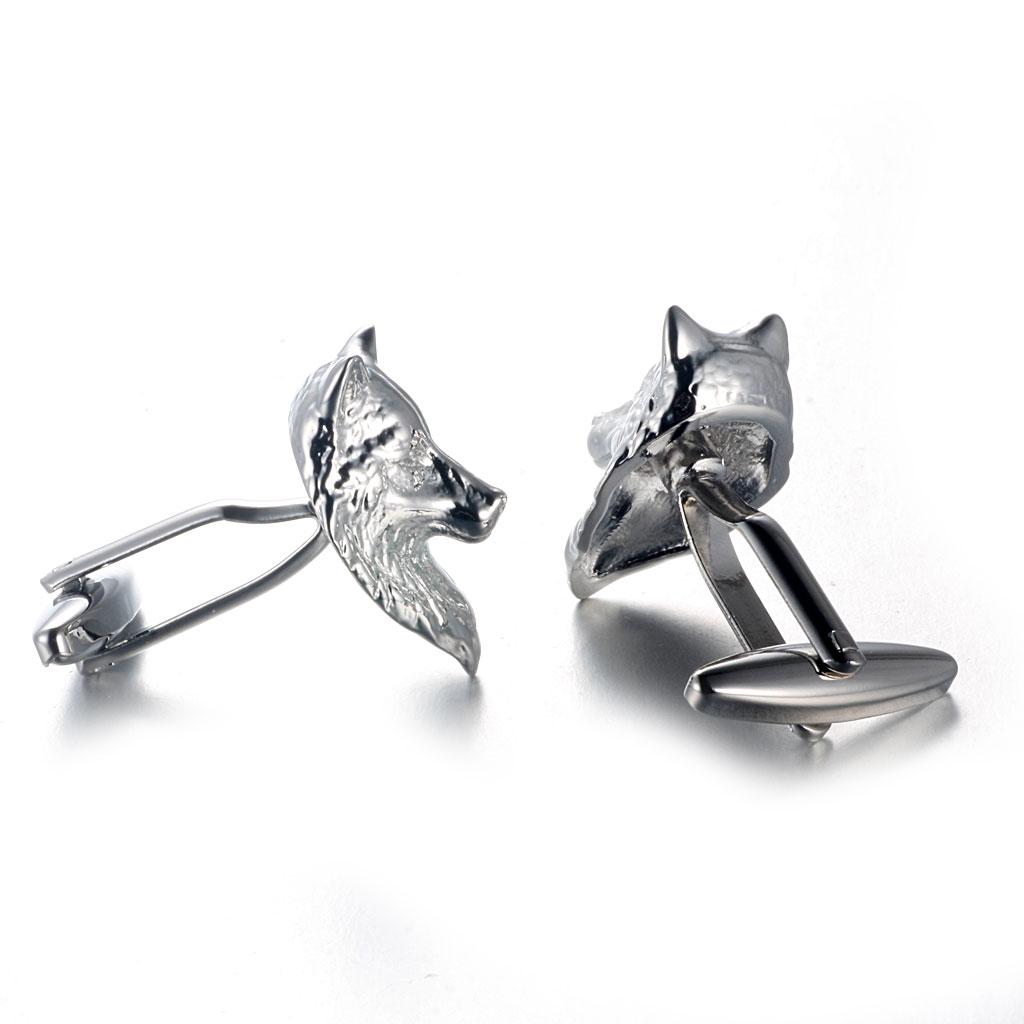 Shape Cufflinks Shirt Cuff links Men's Accessories Silver Jewelry Gift