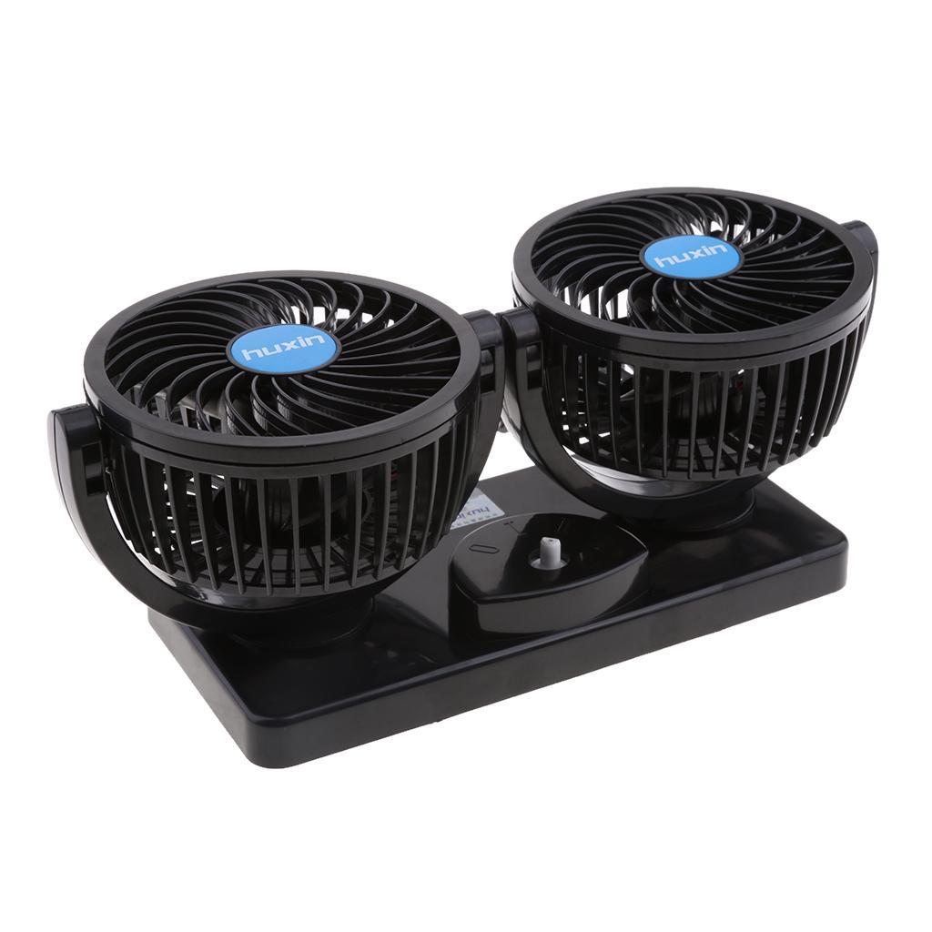 12V 360 Rotating Free adjustment Car Auto Cooling Air Fan