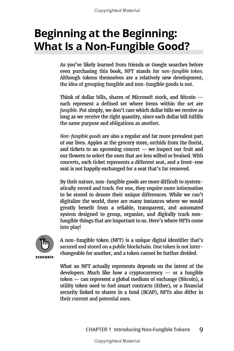 Sách ngoại văn: NFTs For Dummies