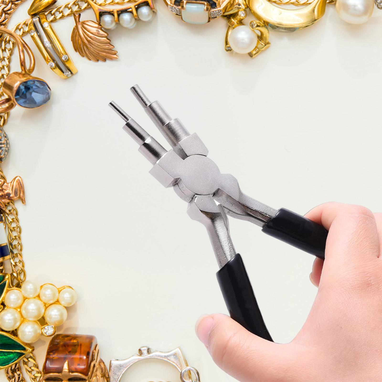 6-in-1 Bail Making Pliers Wire Looping Forming Jewelry Making Supplies