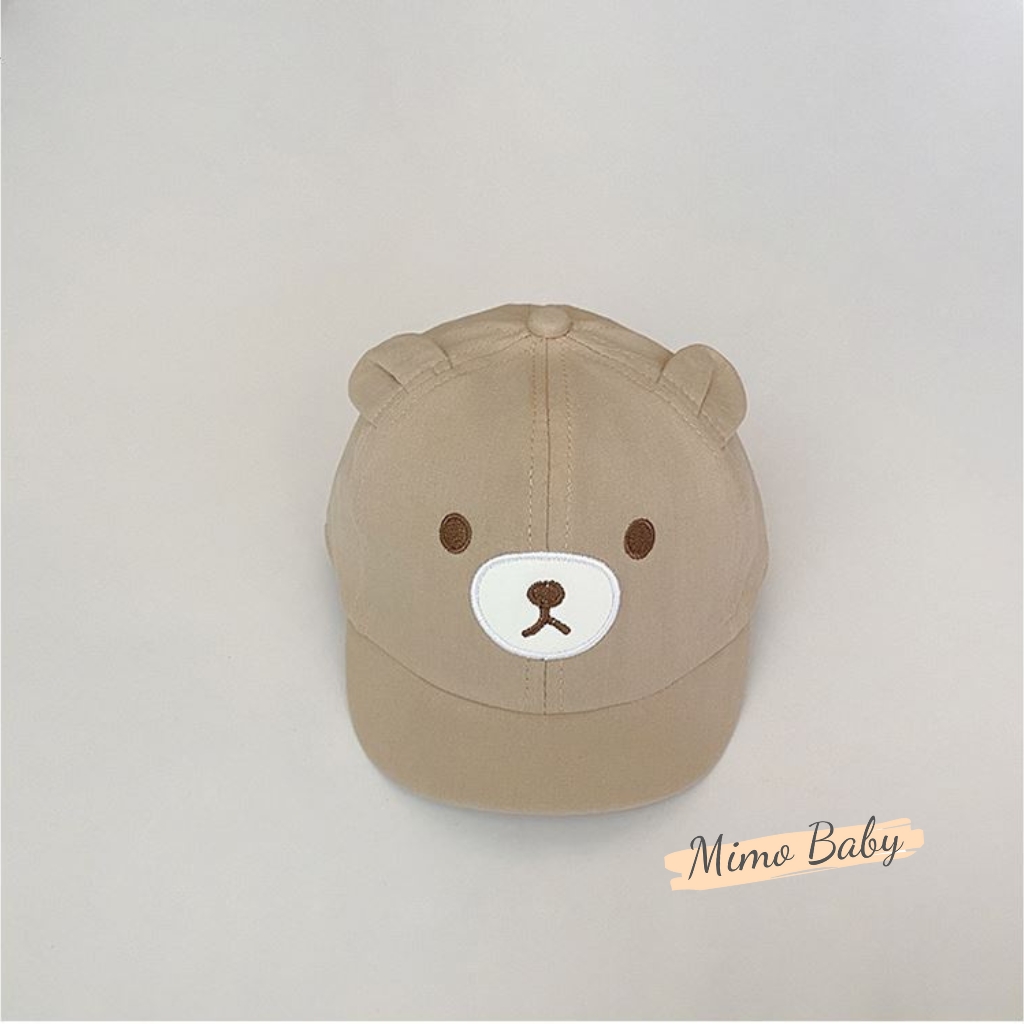 Mũ nón lưỡi trai hình mặt cún đáng yêu cho bé MH229 Mimo Baby