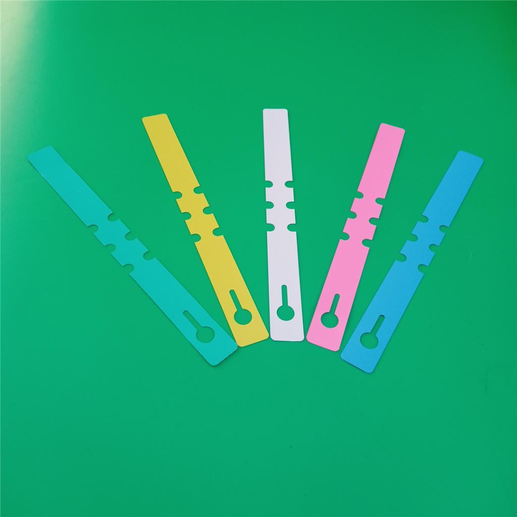 100Pcs  PVC Plant Tree Tag Garden Flower Labels Identification Cards