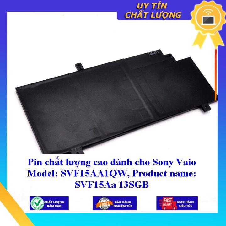 Pin dùng cho Laptop Sony Vaio Model: SVF15AA1QW  SVF15Aa 13SGB - Hàng Nhập Khẩu New Seal