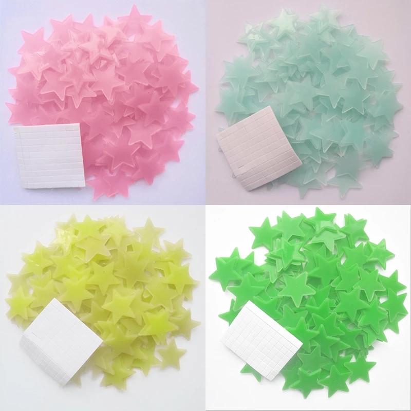 100 Ngôi Sao Dạ Quang Dán Tường Trang Trí