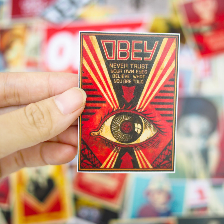 Set 100 Sticker - Obey