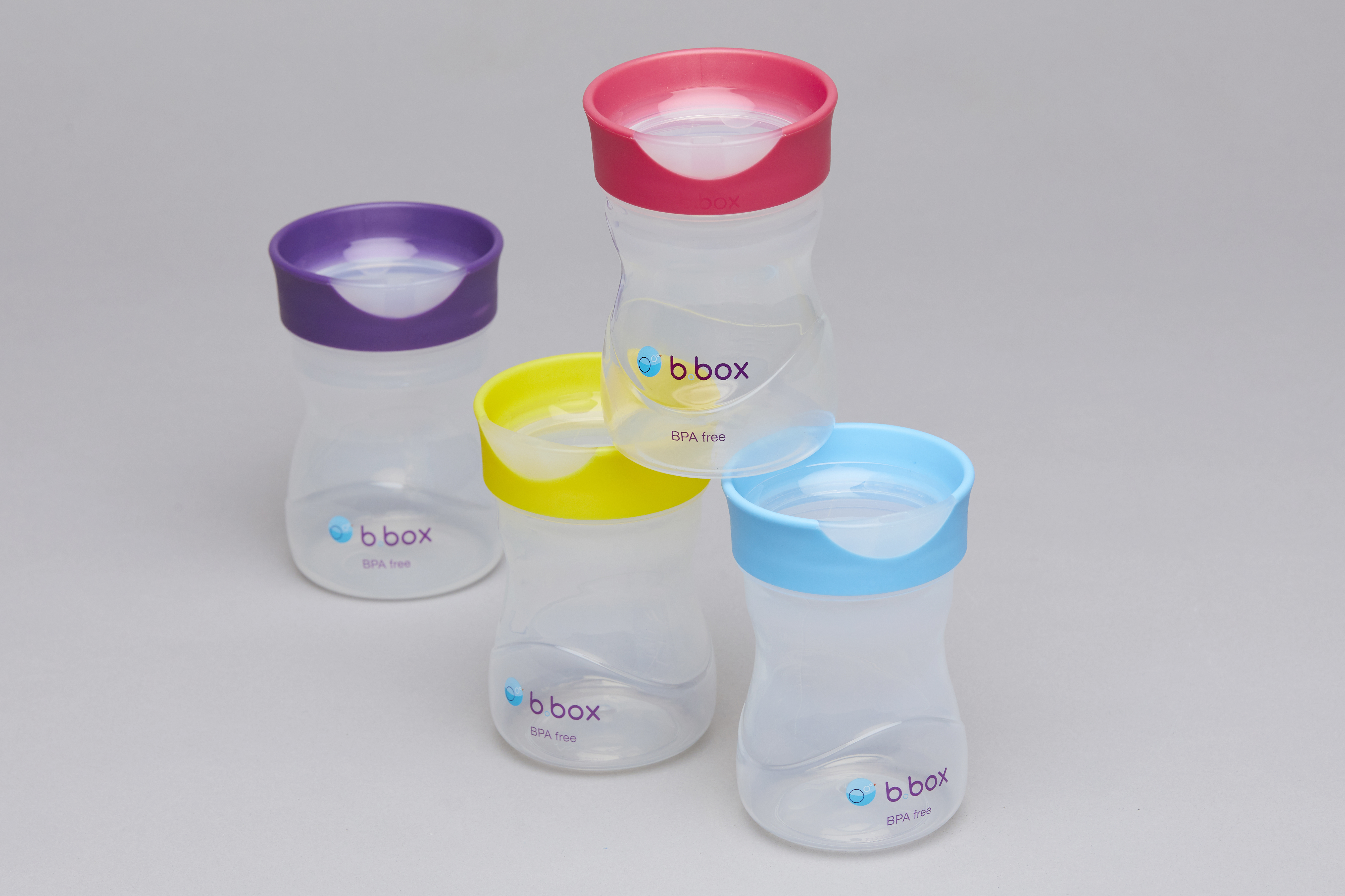 B.box Cốc nhỏ cho bé tập uống nước 240ml - Tím