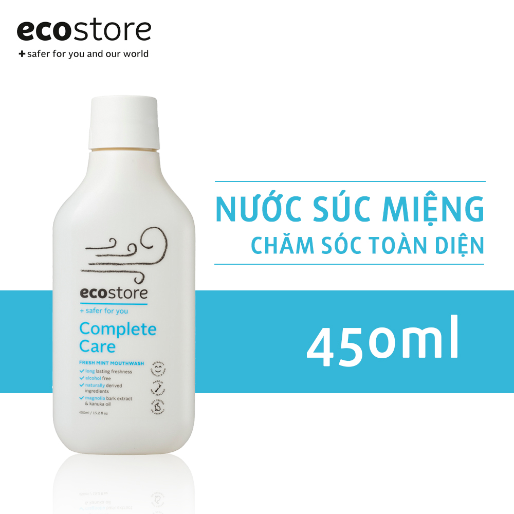 Nước Súc Miệng Chăm Sóc Toàn Diện Gốc Thực Vật Ecostore 450ml