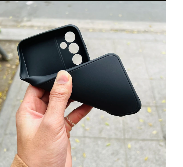 Ốp màu 6D Camera Dành Cho Samsung galaxy A14 5G Cao cấp, chống bám vân tay, không trơn trượt, bảo vệ camera