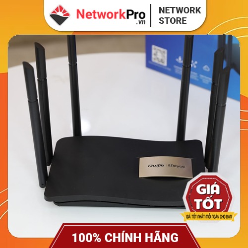 Router WiFi Ruijie RG-EW1200G PRO Hàng Chính Hãng – Băng Tần Kép, Tốc Độ 1267Mbps, Chịu Tải 30+ User