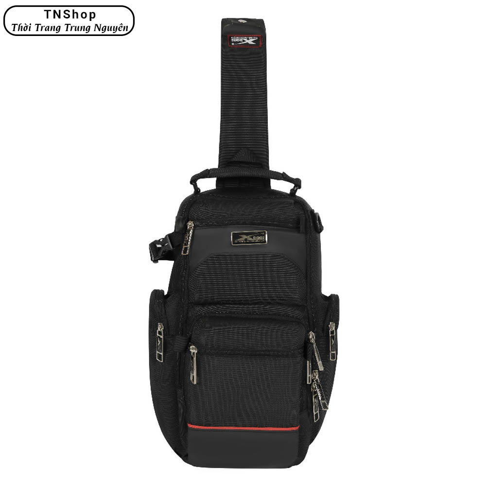 Túi Đeo Chéo Xbags Apex XB 9103 - Túi Bao Tử Thời Trang, Vải Chống Nước Cao Cấp, Nhiều Ngăn Tiện Lợi Đựng iPad, Phong Cách Cá Tính