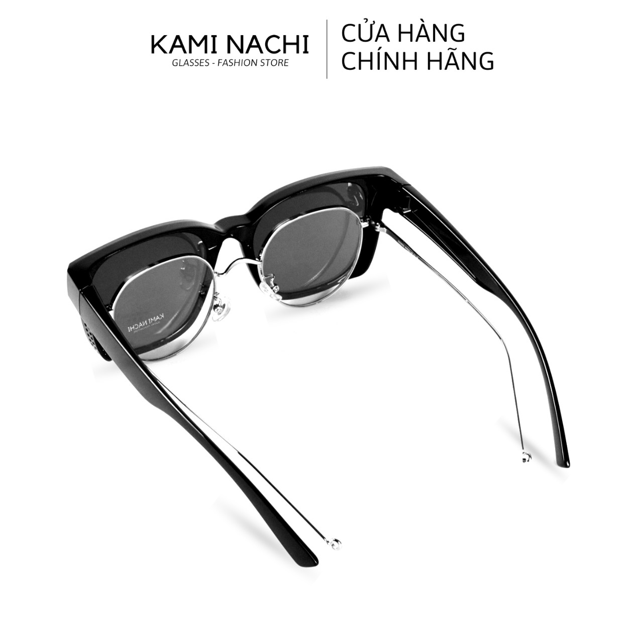 Gọng kính Shield Glasses chống phân cực, chống tia UV, có thể đeo cùng lúc với kính cận KAMI NACHI T8801