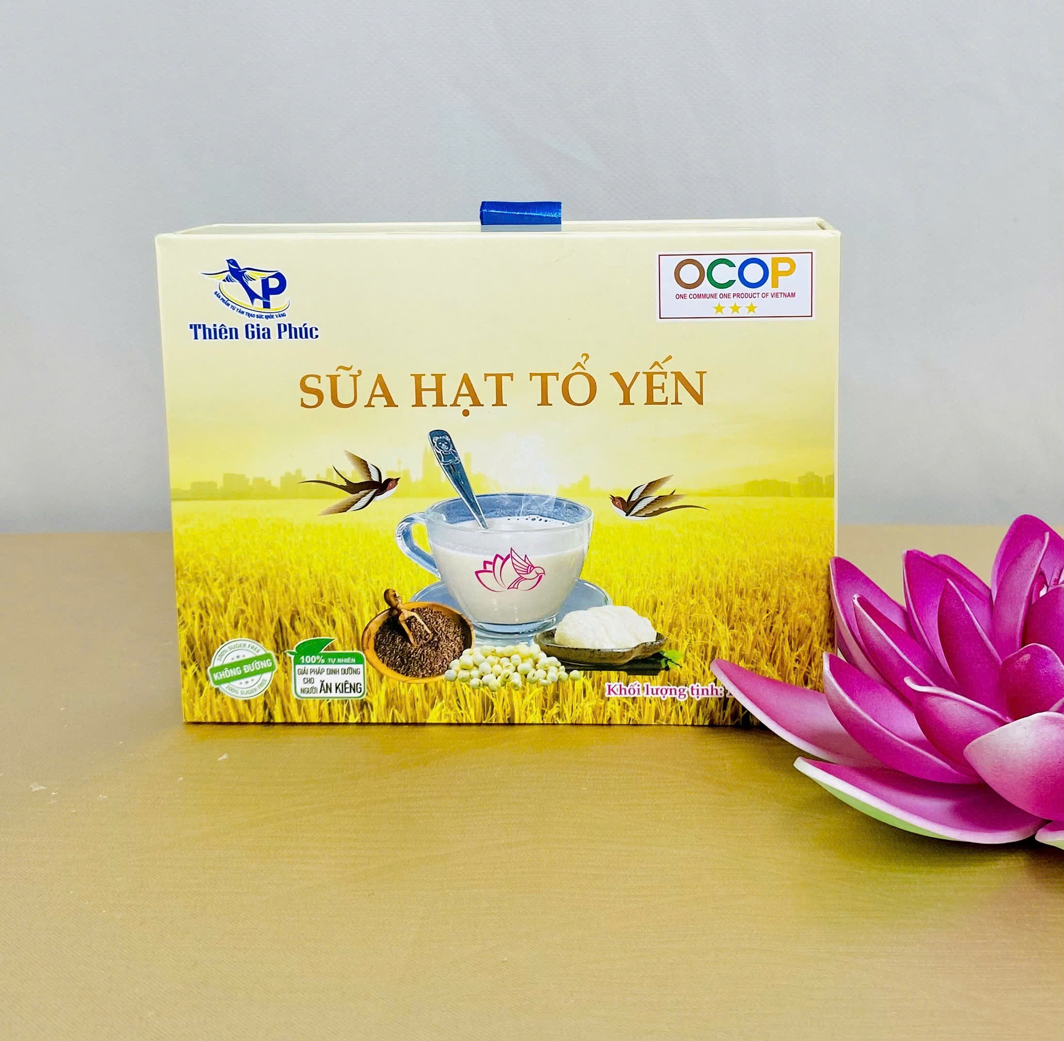 Sữa hạt tổ yến Thiên Gia Phúc (5 gói) - Không đường