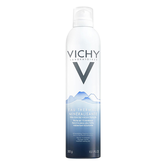 Bộ Đôi Xịt Khoáng Dưỡng Da Vichy Thermal Spring Water 300ml Và Bình Bước cao Cấp