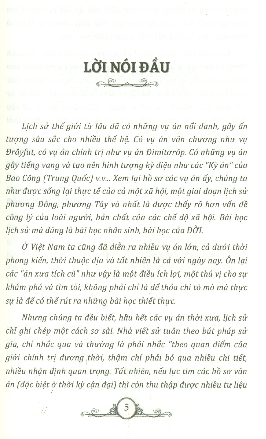 Những Vụ Án Lớn Trong Lịch Sử Cổ, Cận Đại Việt Nam